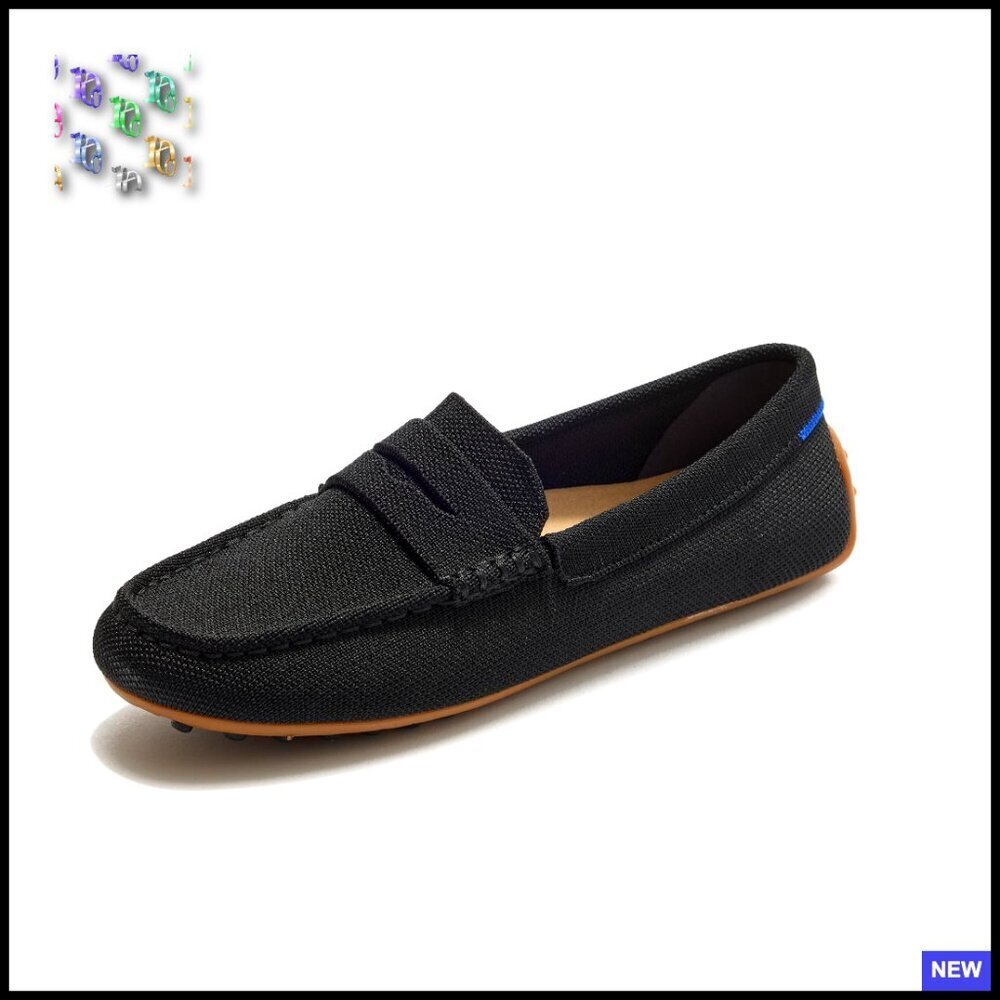 Sustainable Slip-On Loafers Comfortable Arch Support Washable Classic Minimal